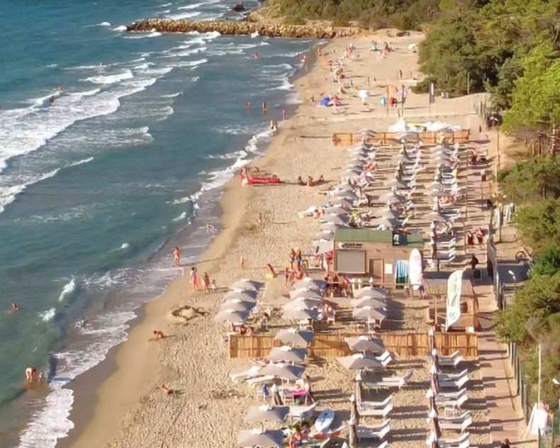 Spiaggia privata PuntAla